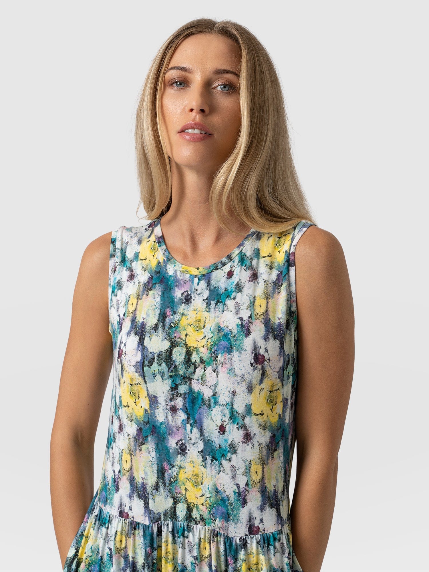 Greenwich Dress Misty Floral - Women's Dresses | Saint + Sofia® EU